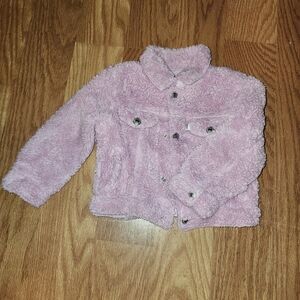 Levi's Soft Pink Kids Puffer Jacket